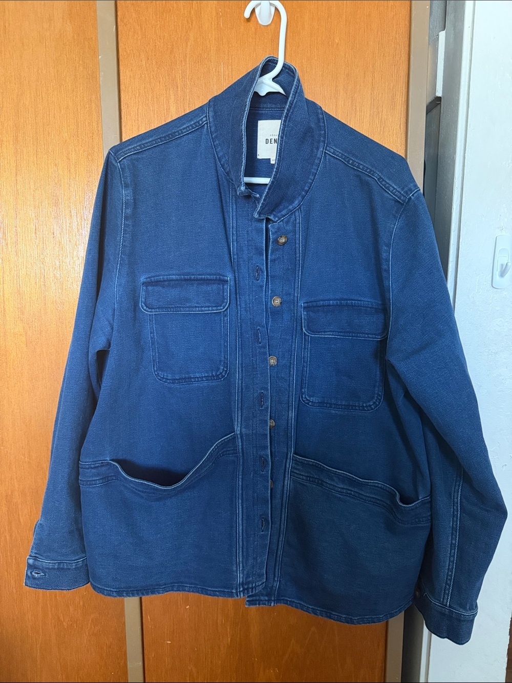 Like New Sezane Willa Jacket - Indigo